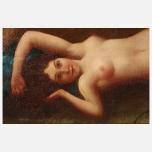 Eugene Ansen-Hofmann, liegender Damenakt