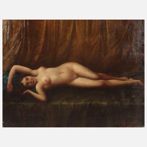 Eugene Ansen-Hofmann, liegender Damenakt