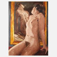 A. Bertram, Damenakt vorm Spiegel111