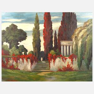 H. E. Pohle, symbolistische Landschaft