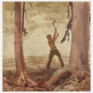 Prof. Max Frey, ”Im Urwald”