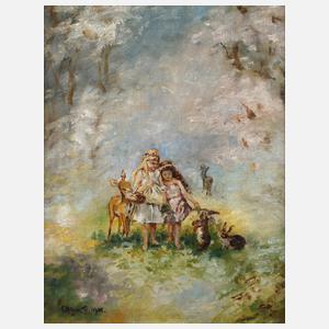 E. Aign, ”Schneeweißchen und Rosenrot”