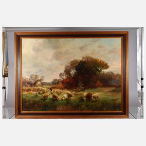 Günter Kessler, pastorale Herbstlandschaft