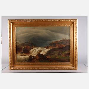 Ruth Müller, Sturzbach im Gebirge