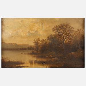 Anton Pick, attr., Der Ammersee in Bayern