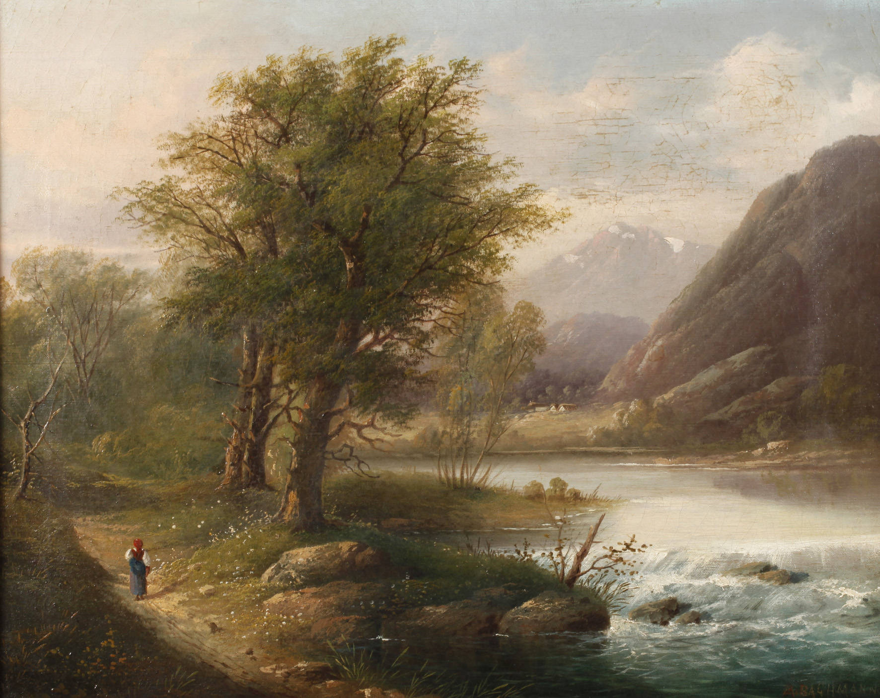 Minna Bachmann, Partie am Zirknitzer See