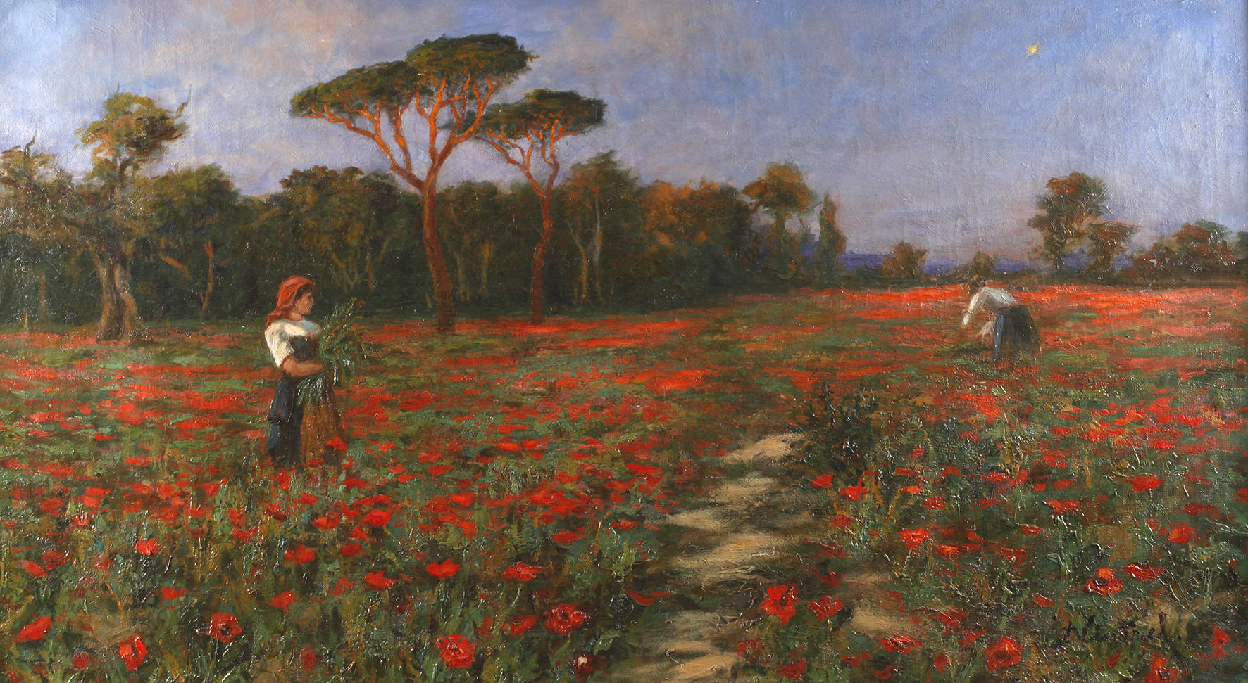 Wilhelm Nintzel, Frauen im Mohnfeld