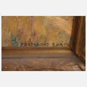 Ferdinand Barth, herbstlicher Waldrand