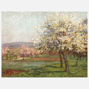 Hermann Hamann, Apfelblüte