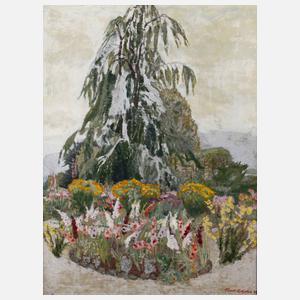 Prof. Paul Horst-Schulze, sommerlicher Garten