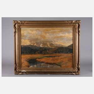 Robert Franz Curry, Voralpenlandschaft