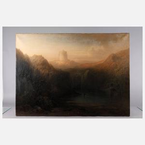 Karl Heilmayer, Blick von der Donau auf die Befreiungshalle