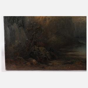 Karl Heilmayer, Blick von der Donau auf die Befreiungshalle