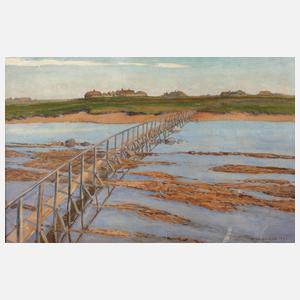 Magnus Weidemann, Brücke im Watt