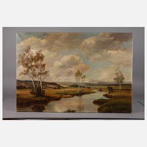 Rudolf Rödel, voralpine Flusslandschaft