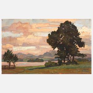 Erwin Steiner, Abend am See