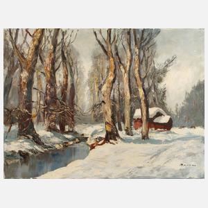Busch, ”Winterlandschaft”