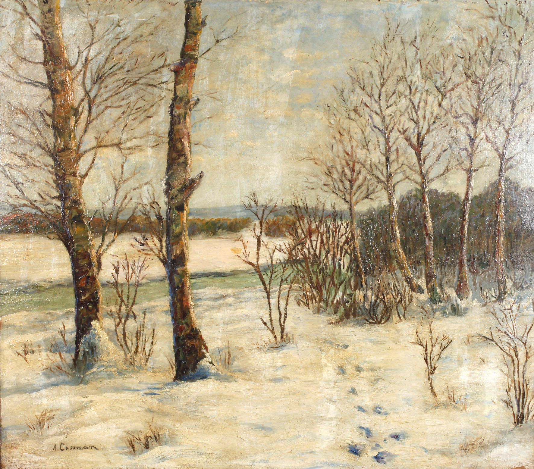 A. Cassmann, Winterlandschaft