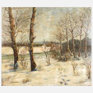 A. Cassmann, Winterlandschaft