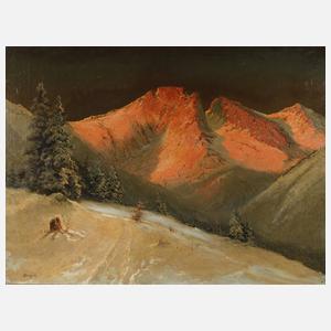 Berger, Alpenglühen