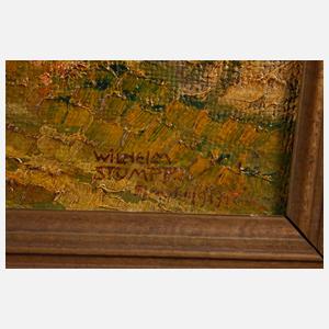 Wilhelm Stumpf, Gebirgslandschaft mit Knabe