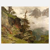 Edward Harrison Compton, sommerliche Hochgebirgslandschaft111