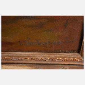 Carl Dörrbecker, sommerliche Hochgebirgslandschaft