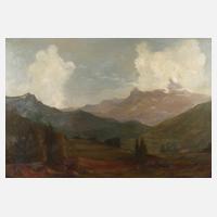 Carl Dörrbecker, sommerliche Hochgebirgslandschaft111