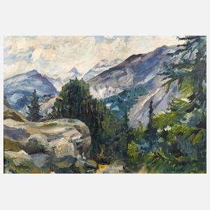 Silke Gelberg, ”Kapellenweg Saas Fee”