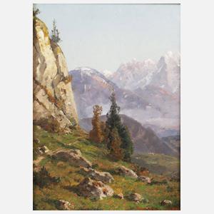 Karl Kaltenmoser, Alpenlandschaft