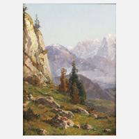 Karl Kaltenmoser, Alpenlandschaft111