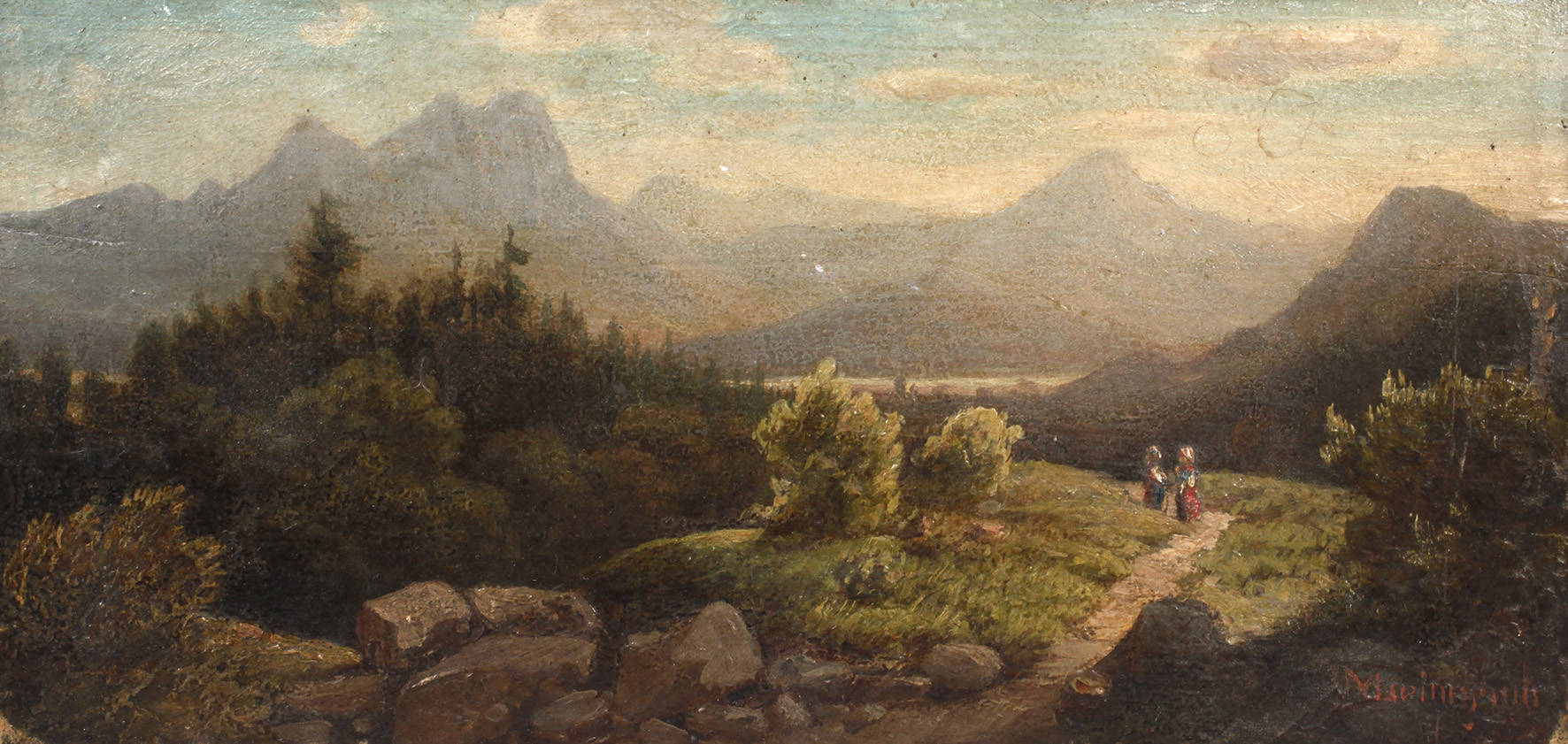 Max Leimgrub, ”Partie bei Braunau”