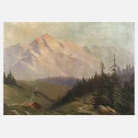 Paul Schimming, sommerliche Hochgebirgslandschaft111