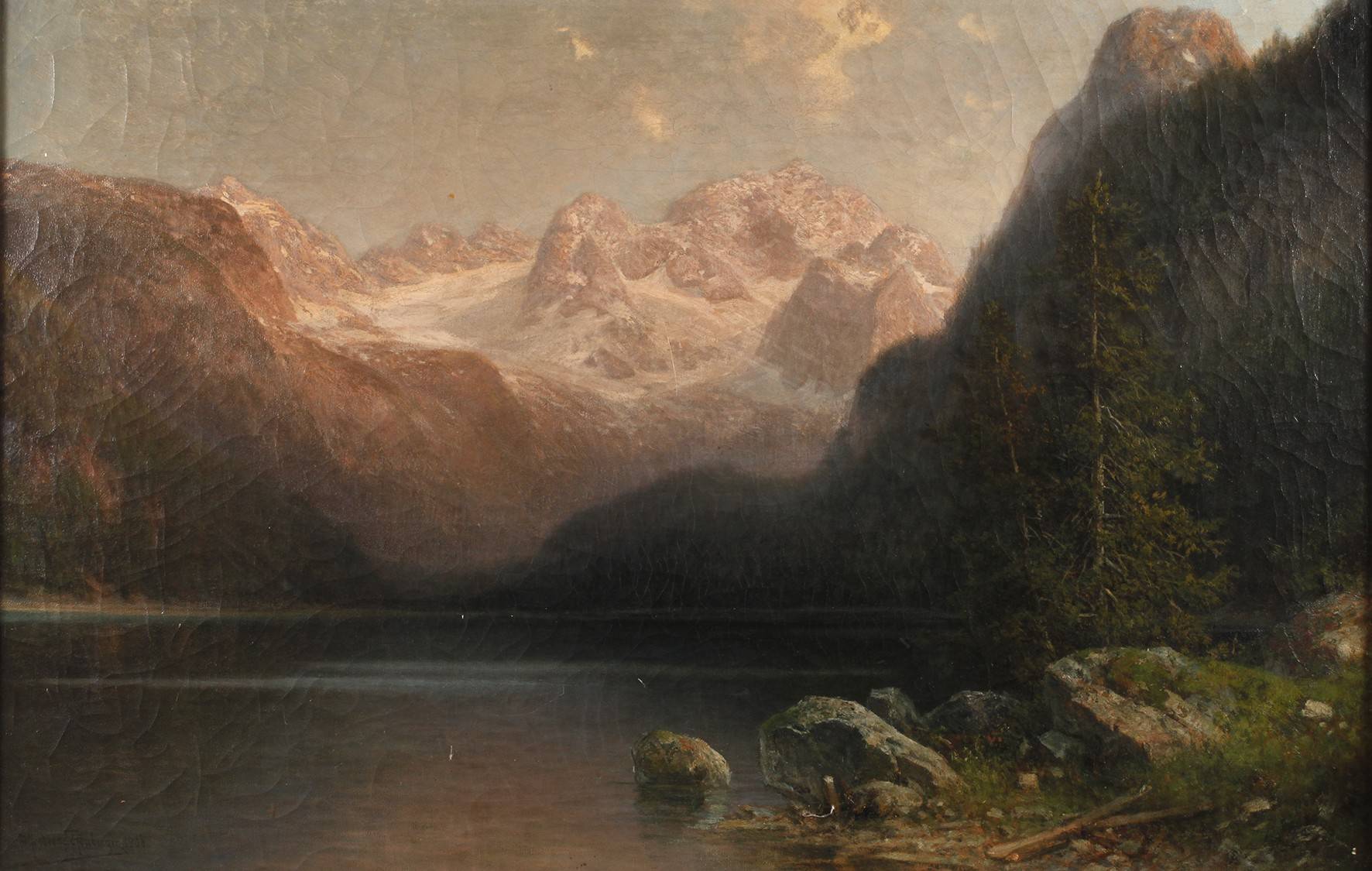 Alfred von Schönberger, Alpenpanorama