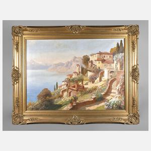 Gottfried Arnegger, mediterrane Küstenlandschaft