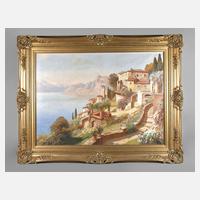 Gottfried Arnegger, mediterrane Küstenlandschaft111