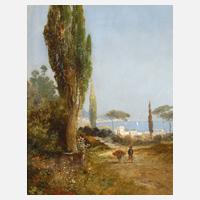 Georg Fischhof, mediterrane Küstenlandschaft111