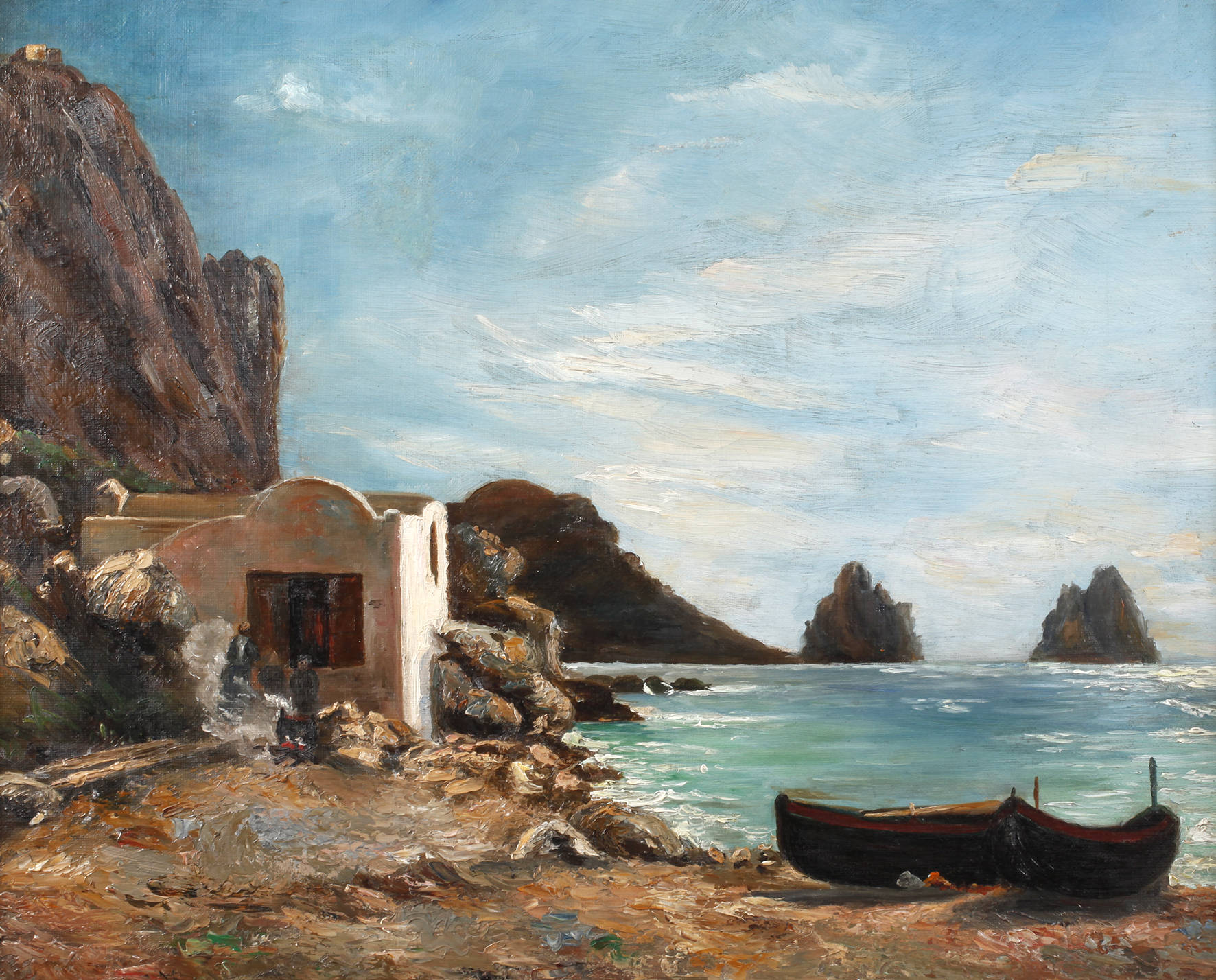 Mediterrane Küstenlandschaft