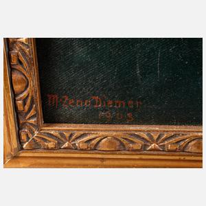 Prof. Michael Zeno Diemer, Dampfschiff im Fjord