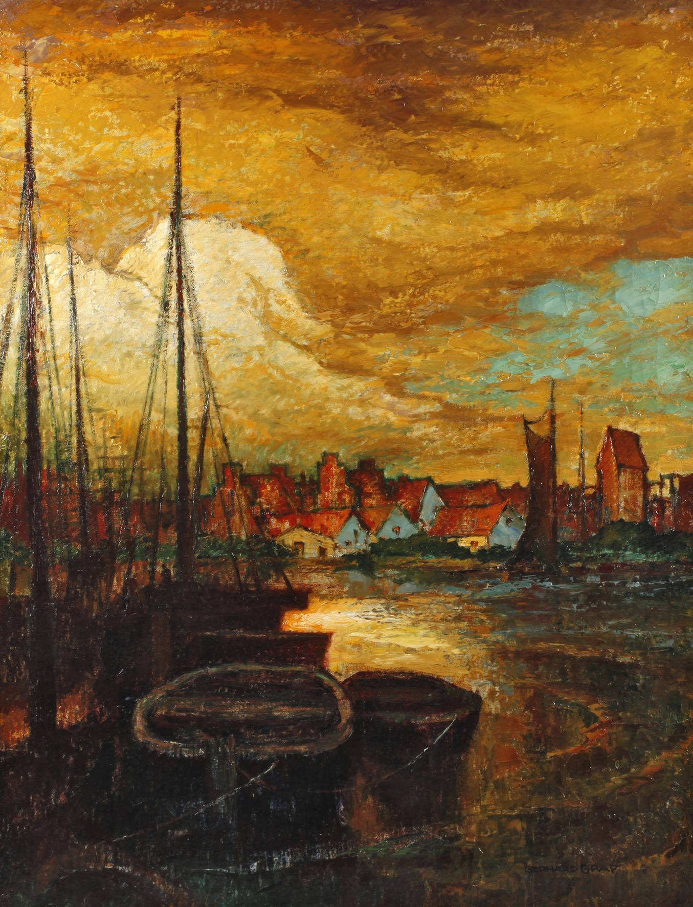 Gerhard Graf, Hafenansicht