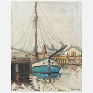 Villon, Hafenansicht