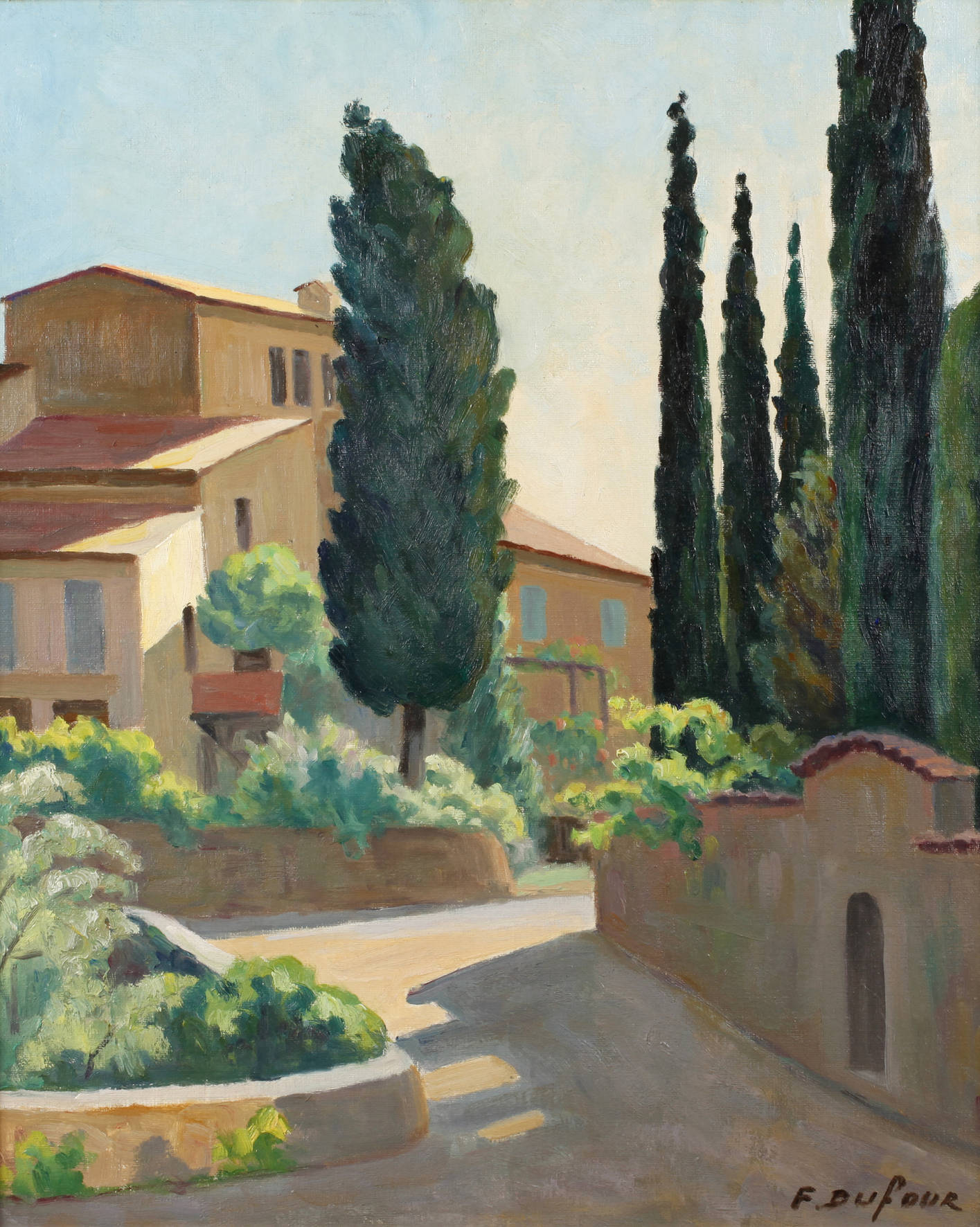 F. Dufour, mediterrane Ansicht
