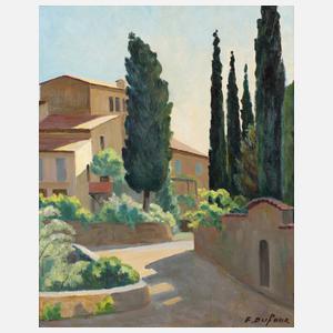 F. Dufour, mediterrane Ansicht