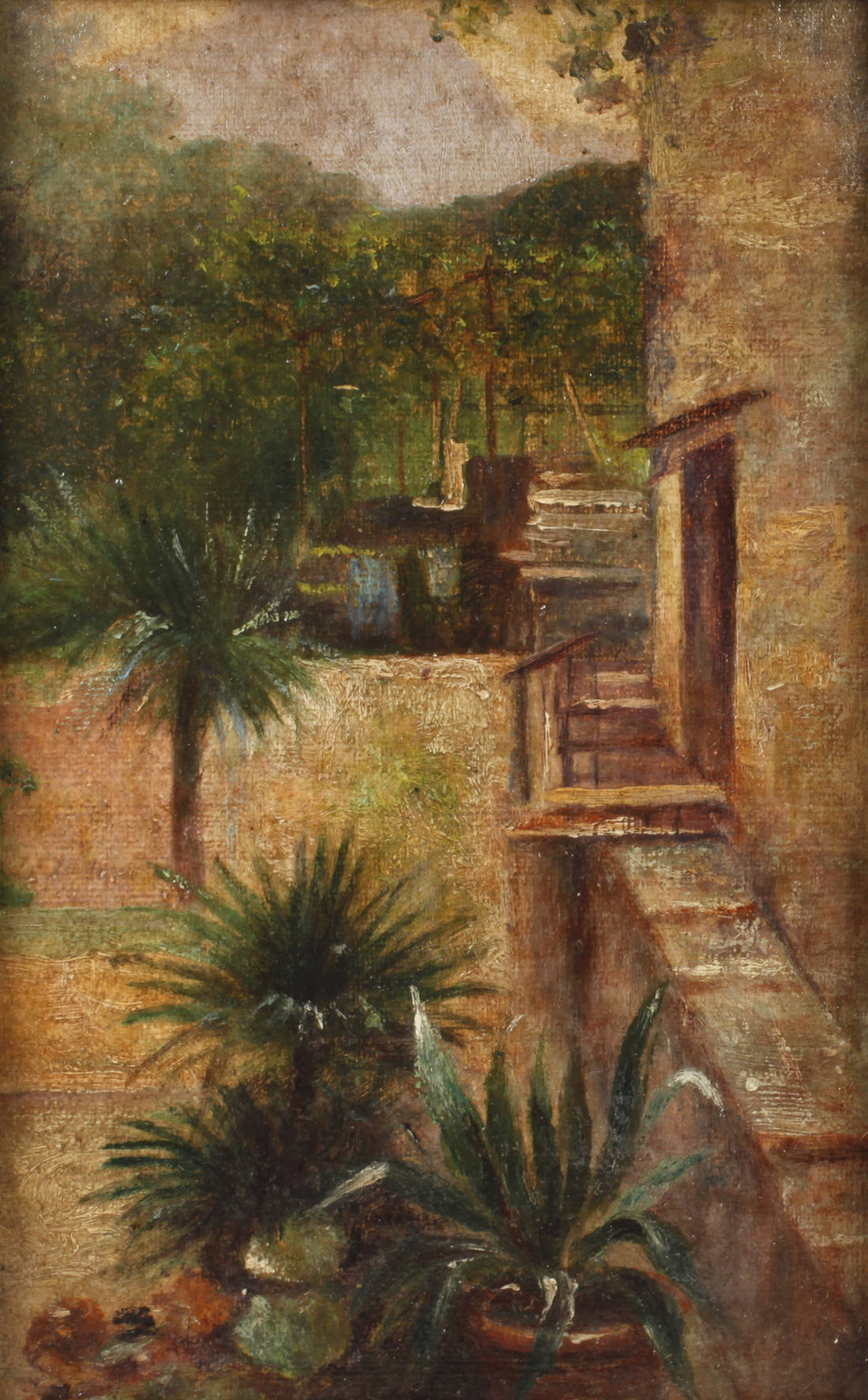 Mediterrane Stadtlandschaft