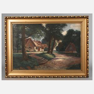 Großer Stuckrahmen um 1910