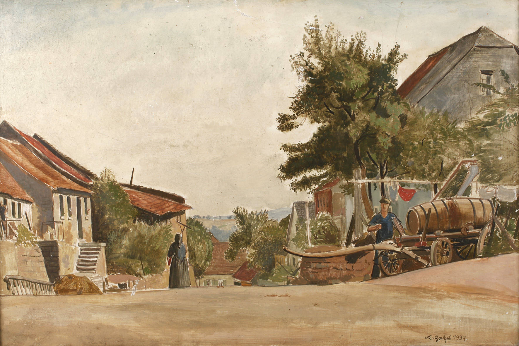 K. Gontjes, Dorfidylle