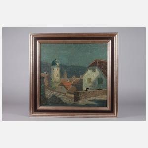 Fritz Geyer, nächtliche Vedute