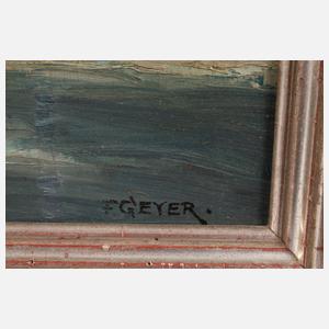 Fritz Geyer, nächtliche Vedute