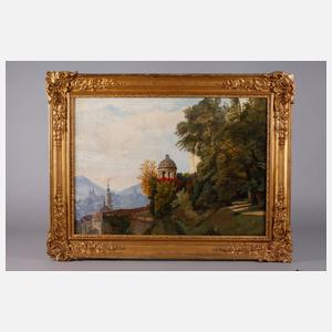 Frieda Müller, sommerliche Stadtansicht