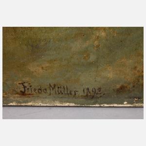 Frieda Müller, sommerliche Stadtansicht